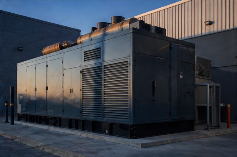 Industrial backup generation system